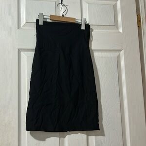 Black pencil skirt